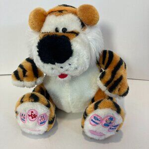 Vintage Smart Planet Tiger Stuffed Plush Radio Speaker 2005 Tested 10" Rare